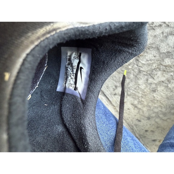 Nike Zoom Flywire Black/White metal Spikes Men's 13 Racing Sprint Track Shoe - Picture 10 of 10